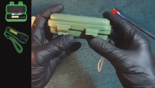 LINTERNA TACTICA ESTUCHE x2 UND